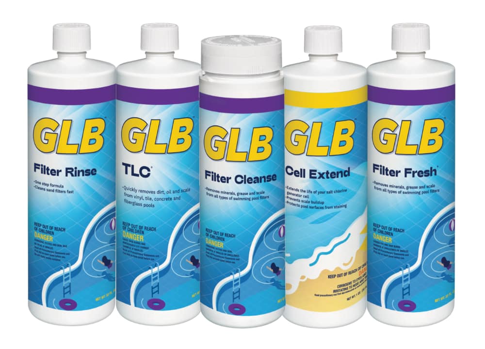 GLB® Pool Chemicals, Cleaners
