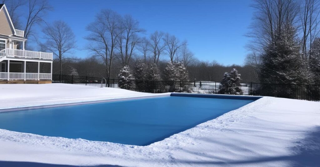 How To Remove Snow From A Pool Cover
